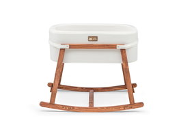 Hanah Home Cuna Hier - Blanco, Roble